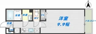リブリ・布施【3階】の間取り