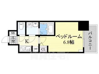 S-RESIDENCE鶴舞【10階】の間取り