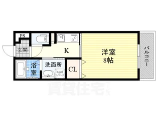 大阪府茨木市蔵垣内2丁目【アパート】の間取り