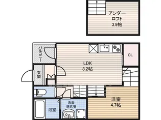 ノーブルコート【2階】の間取り