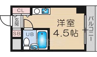 ソシオリバーハイツ【6階】の間取り