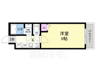 アビタシオン東山【3階】の間取り