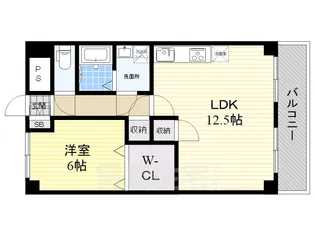 ルミエールフカキ2【5階】の間取り