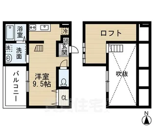 Forte1(フォルテワン)【1階】の間取り