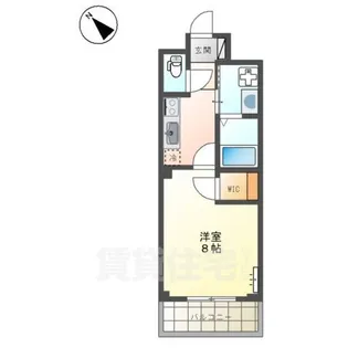 大阪府堺市堺区香ヶ丘町2丁【マンション】の間取り