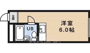 ファーストコート紫野【3階】の間取り