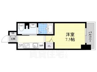 パークアクシス名古屋山王橋【14階】の間取り