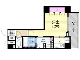 「リーガル京都堀川中立売」【5階】の間取り