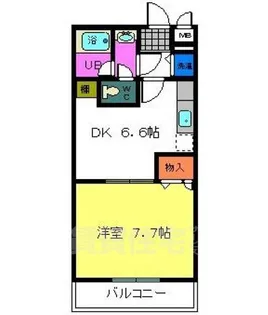 大阪府泉大津市式内町【アパート】の間取り