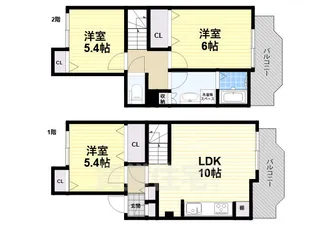 アルティエーレ・セラA棟【3階】の間取り