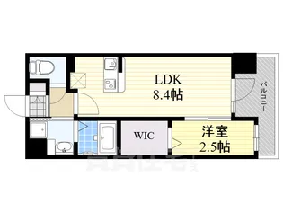 グランフォーレ箱崎プレミア【11階】の間取り