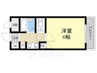 パル塚本【2階】の間取り