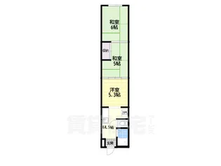 カノープス橿原【302号室】の間取り