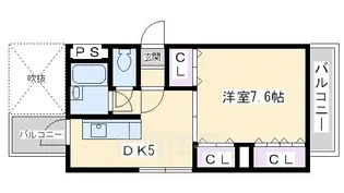 ファーストコート東山三条【2階】の間取り