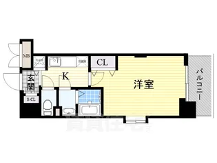 Luxe淡路2【10階】の間取り