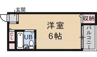 ロイヤルハイツ川西【306号室】の間取り