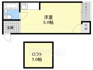 ハイツピアグリーン【3階】の間取り
