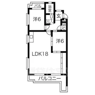Fila Alta 左京山【4階】の間取り