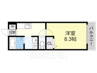 ハイツはたの【2階】の間取り