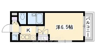 プレサンス京都烏丸御池【6階】の間取り