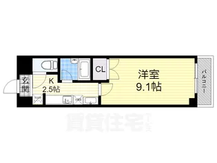 アートプラザ光【4階】の間取り