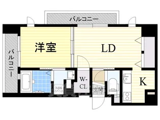 ルグラン弐番館【2階】の間取り