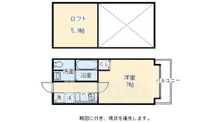 Stable三条大宮(ステイブル)【2階】の間取り