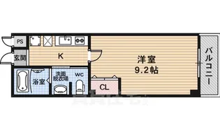 フラッティK&S【3階】の間取り