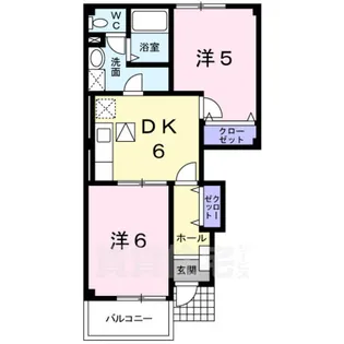 アビタシオン1【1階】の間取り