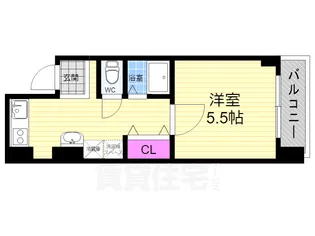 T’s Casa御幸町(ティーズカーサ)【4階】の間取り