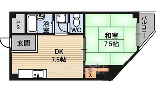 メゾンマカカーラ【4階】の間取り