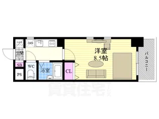 CMMクリステート京都【5階】の間取り