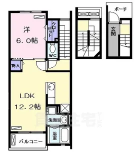 ブランシュシュ【3階】の間取り