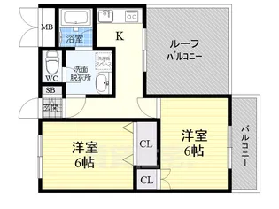 第2豊晃マンション【5階】の間取り