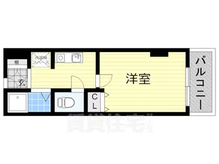 ルシエル文の里【1階】の間取り
