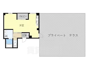 大阪府堺市堺区翁橋町1丁【マンション】の間取り