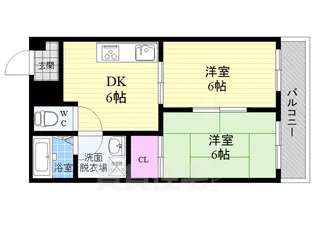 ハイメゾン伊藤【3階】の間取り