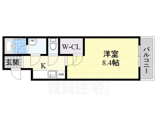 大阪府堺市堺区今池町2丁【アパート】の間取り
