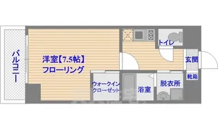 エンクレスト祇園【3階】の間取り