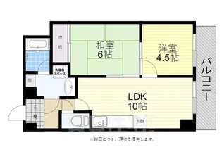 ルー・エーベル常光寺壱番館【2階】の間取り