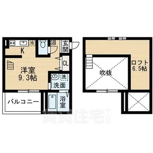 エスパスデコア【2階】の間取り