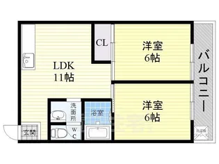 タナックマンション【305号室】の間取り