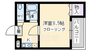 下町ビル【3階】の間取り