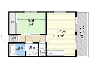 グレイスガーデン新森2号館【2階】の間取り