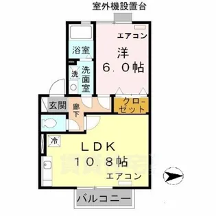 コロポックル【2階】の間取り