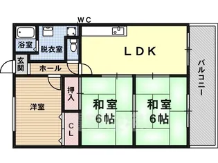 パークロイヤル宮山【3階】の間取り