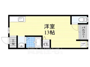 テンマハイツ【1階】の間取り