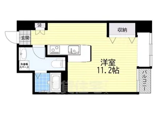 シャンブル杭瀬【7階】の間取り