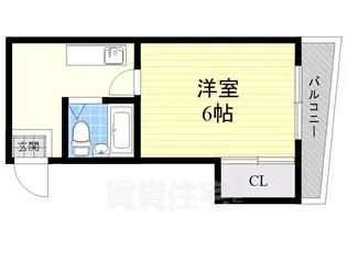 メゾン小川【2階】の間取り