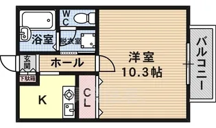 ソレアード2【1階】の間取り